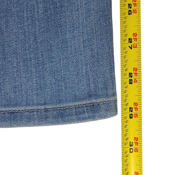 DL1961 Emma Power Legging Jeans Size 31 33X29 Blue Skinny Smart Denim New - Picture 13 of 16